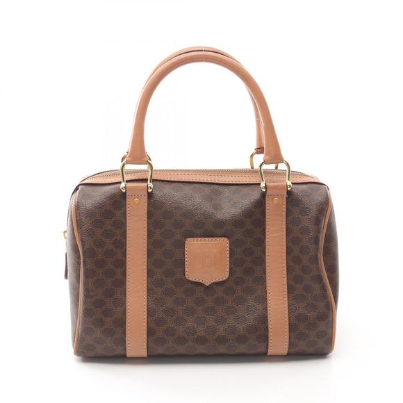 Celine Macadam handbag Leather brown - Picture 1 of 7
